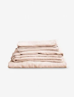 European Flax Linen Sheet Set By Cultiver 31 European Flax Linen Sheet Set By Cultiver -Household Supplies Shop cultiver linen bedding blush sheet set 1 1 1