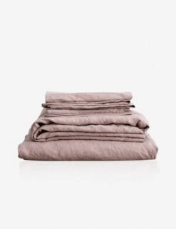 European Flax Linen Sheet Set By Cultiver 30 European Flax Linen Sheet Set By Cultiver -Household Supplies Shop cultiver linen bedding dusk sheet set 1 1