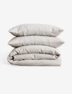 European Flax Linen Duvet Set By Cultiver -Household Supplies Shop cultiver linen bedding smoke grey duvet set 1 1 605d7795 a831 4ca6 b231 01c2023bbccb