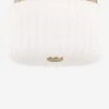 Harissa Flush Mount Light -Household Supplies Shop harissa flush mount opal glossy glass and aged brass 9080efa9 414b 4ee0 96f9 b67c8c70e96a