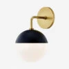 Lilu Sconce -Household Supplies Shop lilu wall sconce opal glossy glass and aged brass black 1 1 500x650 crop center.progressive 56ba4ae3 56e7 4360 920c 7a4a239985a4
