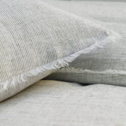 Logan Linen Pillow By Pom Pom At Home -Household Supplies Shop logan olive close up 1 c50f2577 c301 4740 8041 85bf3a8fd39e