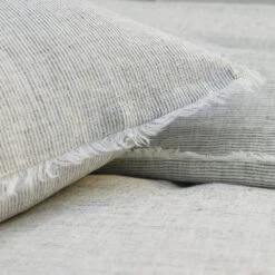 Logan Linen Pillow By Pom Pom At Home -Household Supplies Shop logan olive close up 2 1 2 32b6974c 00a4 4907 bd25 4170cdf5a9d8