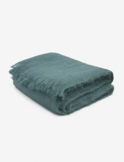 Aimee Mohair Throw -Household Supplies Shop mohair throw shale blue a06517015 det 3