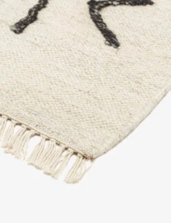 Moroccan Flatweave Rug, Black And Natural By Sarah Sherman Samuel -Household Supplies Shop moroccan flatweave black white 693 1 254a43c0 7723 4f99 b0cf 65630b93633b