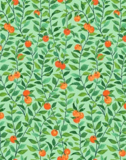 Orange Crush Peel + Stick Wallpaper -Household Supplies Shop orange crush removable wallpaper by nathan turner green 4a21215d 0e96 481e a016 44c70c3ea0fe