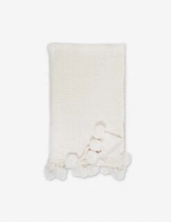 Riley Knit Throw By Pom Pom At Home 12 Riley Knit Throw By Pom Pom At Home -Household Supplies Shop pom pom at home riley throw antique white 2