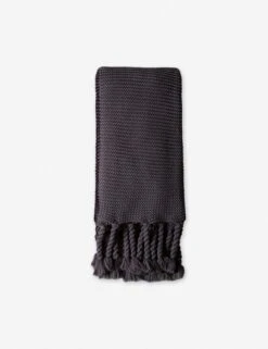 Trestles Chunky Knit Throw By Pom Pom At Home -Household Supplies Shop pom pom at home trestles throw midnight 3
