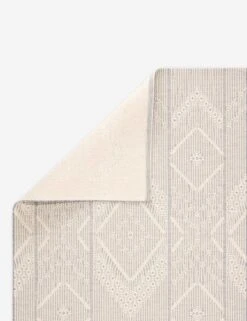 Rebekah Indoor / Outdoor Rug -Household Supplies Shop rebekah indoor outdoor rug gray and cream 2 1