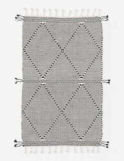 Taza Rug, Black -Household Supplies Shop taza rug 3 x 5 1