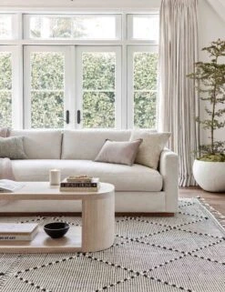 Taza Rug, Black -Household Supplies Shop taza living room 7554 site crop